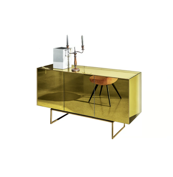 MAGDA - Sideboard with doors with mirrored door by Sovet italia - view 3